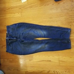 Lee rider blue midrise skinny Jean's